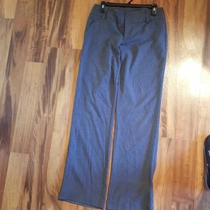 Grey sz6 3 flat front daisy Fuentes pant